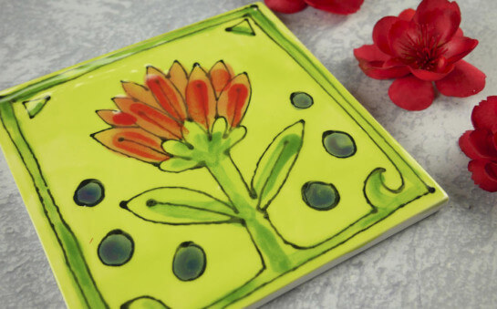 Symmetrical Art Deco Tiles