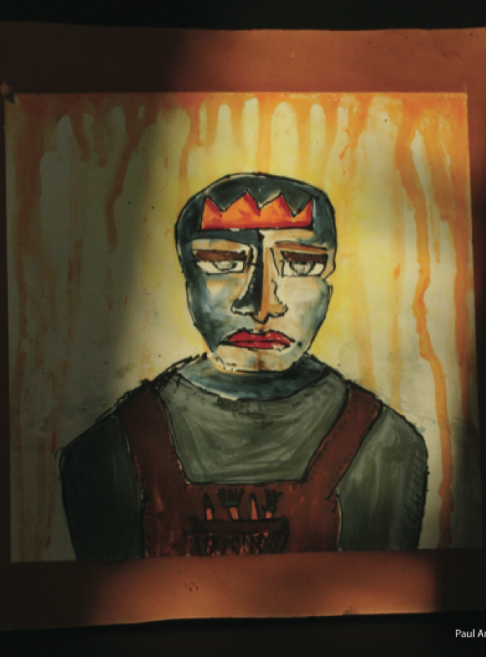 Monoprint in Clay