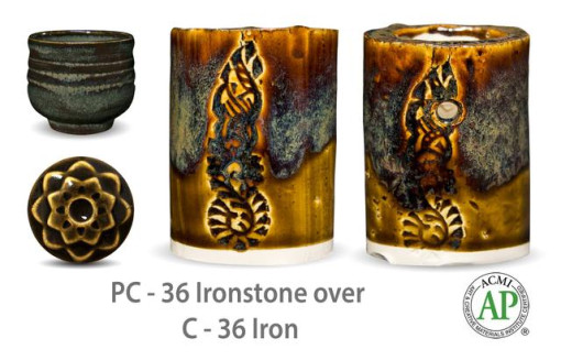 PC36 Ironstone over C36 Iron AMACO Brent