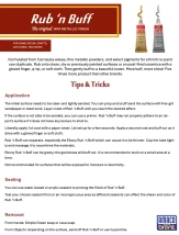 Rub 'n Buff Metallic Finishes | AMACO Brent