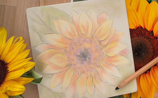 Plant Studies with Teacher's Palette Glazes | AMACO Brent