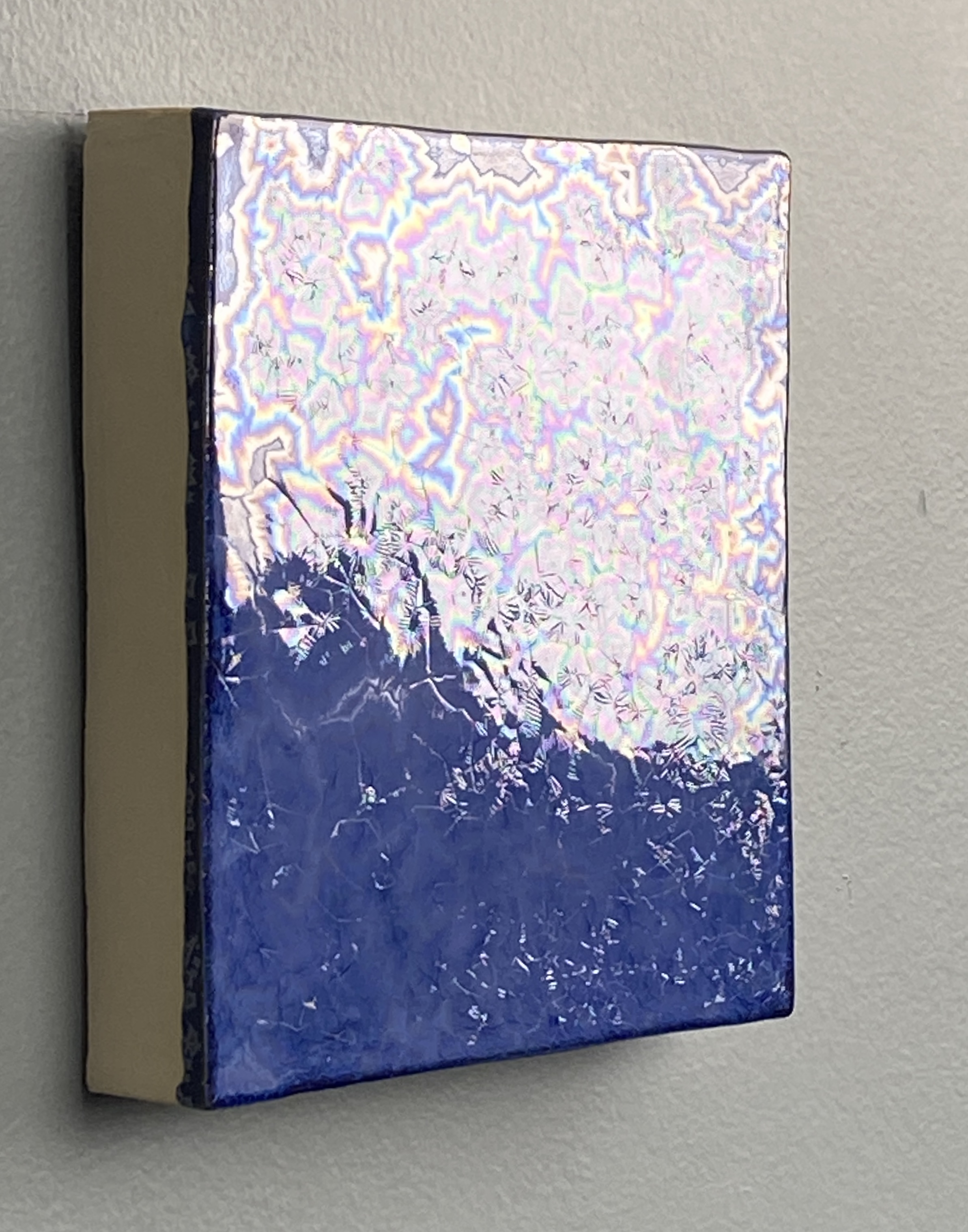 Glactic Glacier on A-Mix White Stoneware, cone 6