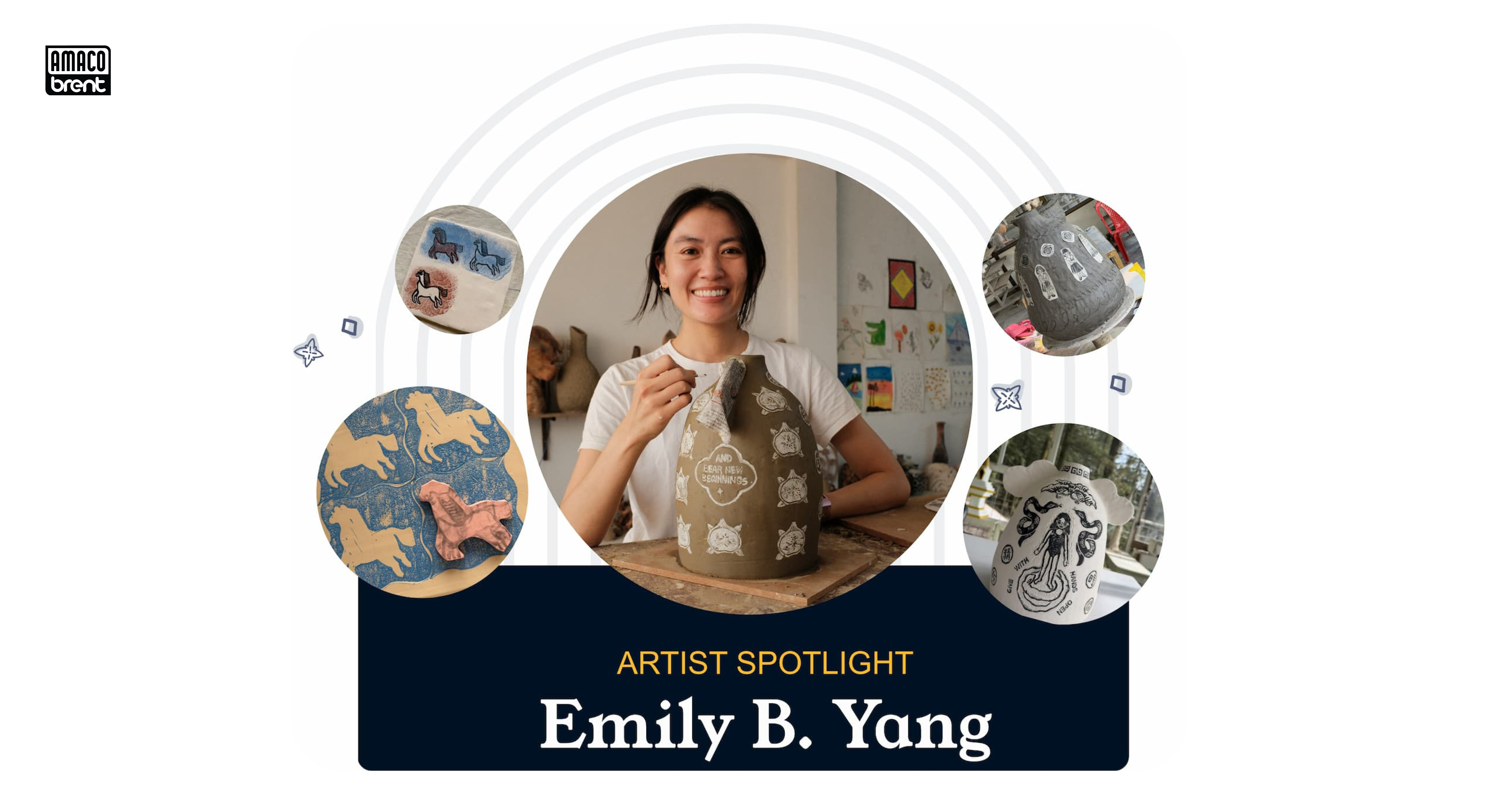 Meet the Artist: Emily B. Yang | AMACO Brent