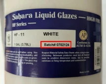 Batch code location for Gallon products